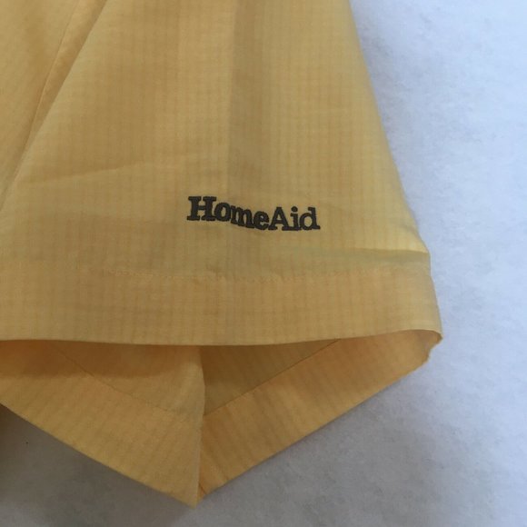 #73 Cubavera Rayon Home Aid Short Sleeve Button Front Shirt Men's Size L Yellow - Picture 2 of 9